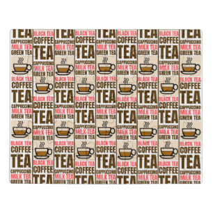COFFEE TEA PATTERN, Puzzle