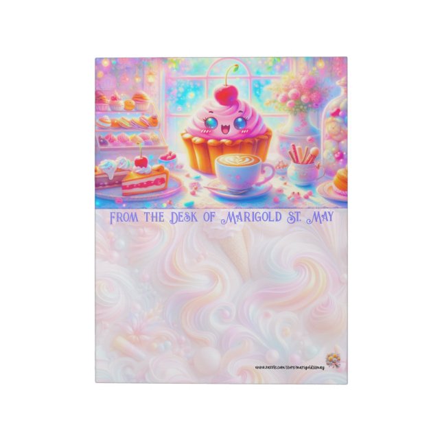 Coffee & Tea Tarte Notepad (Rotated)