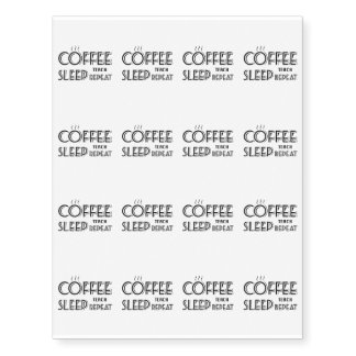 Coffee Teach Funny Gif Teacher School Teaching Temporary Tattoos