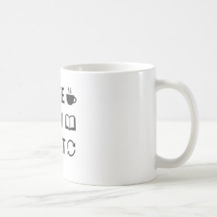 Coffee → Teach → Repeat – Funny Teacher Quote Mug