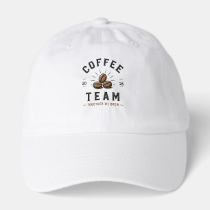 ☕ Coffee Team Cafe Staff Uniform Logo ☕ Hat