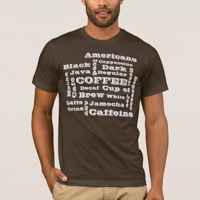 Coffee terms shirt (Front)