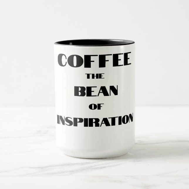 COFFEE | The Bean of Inspiration! Mug (Center)