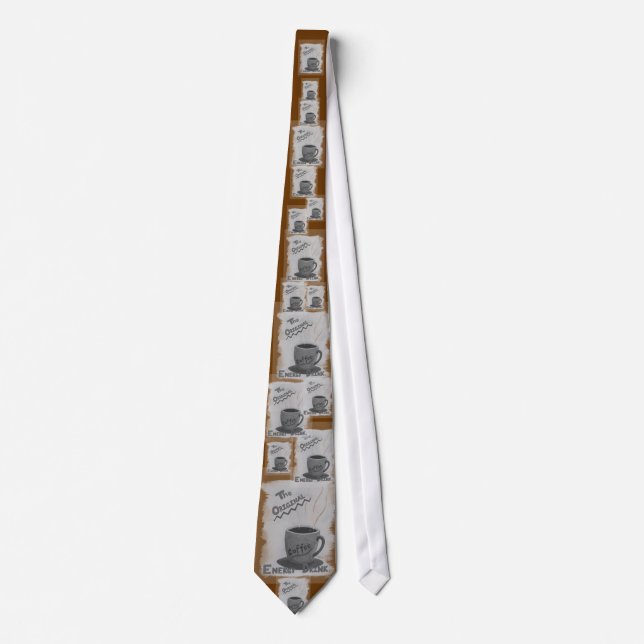 Coffee - The Original Energy Drink Neck Tie (Front)