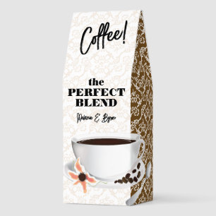 Coffee The Perfect Blend Wedding Favor Box
