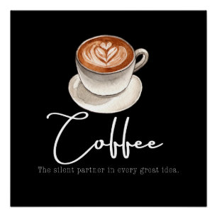 Coffee: The silent partner Poster