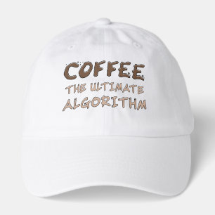 Coffee The Ultimate Algorithm Funny Programmer Hat