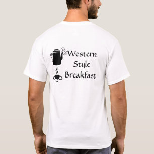 Coffee the Western Style Breakfast T-Shirt