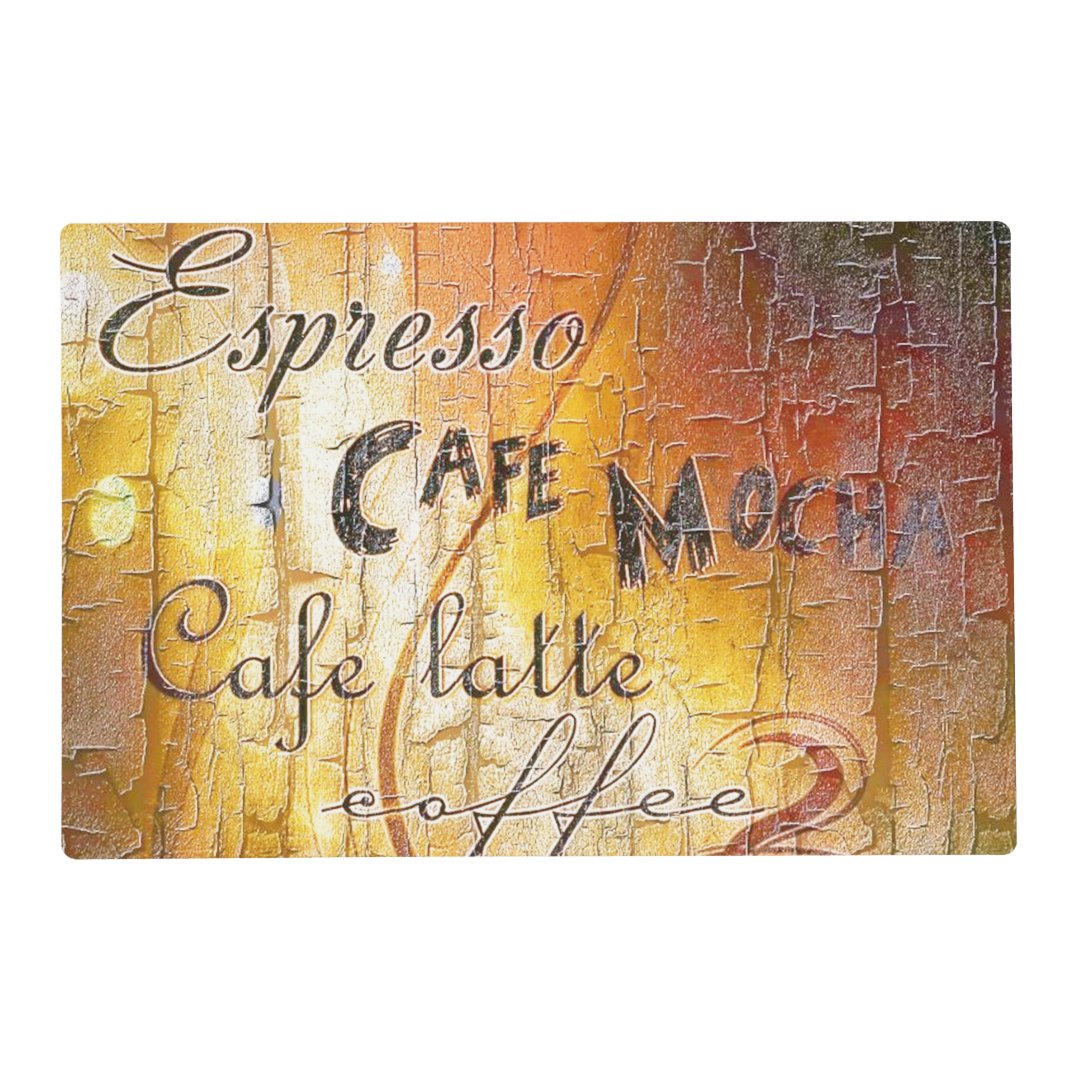 coffee theme placemat Zazzle
