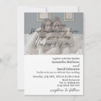Coffee themed wedding invitation design