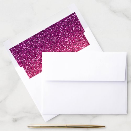 COFFEE THEN HUSTLE GLITTER CUSTOM TYPOGRAPHY ENVELOPE LINER