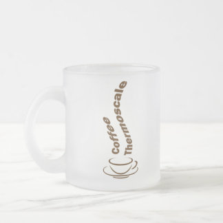 Coffee thermoscale mug