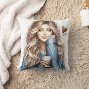 Coffee Throw Pillow