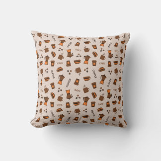 Coffee Throw Pillow