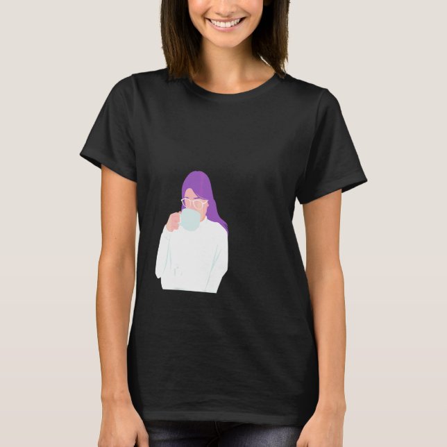 Coffee Time  Best  For Her Or Him T-Shirt (Front)