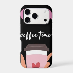 coffee time iPhone 17 pro case
