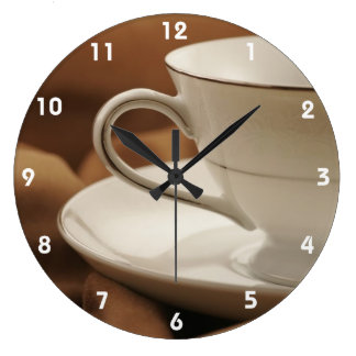 Coffee Wall Clocks | Zazzle