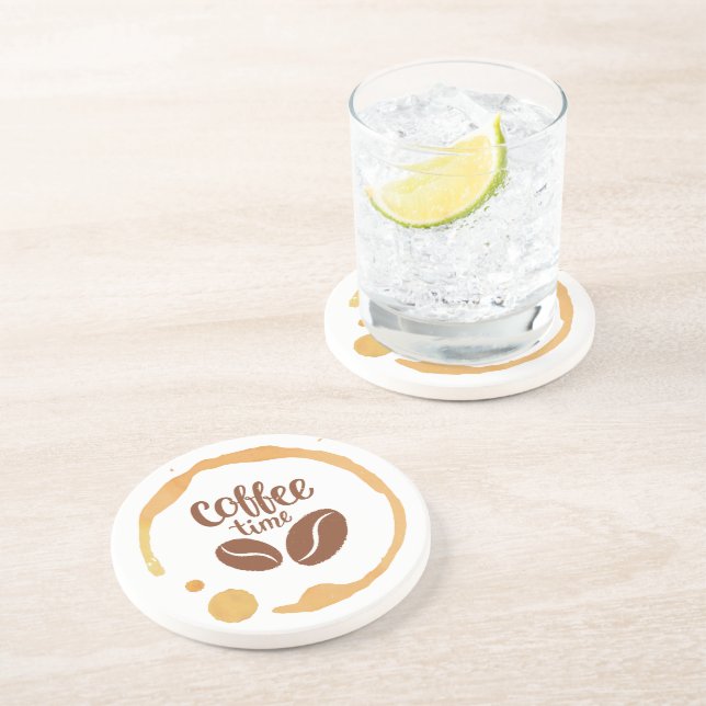 Coffee Time Coaster (Side)