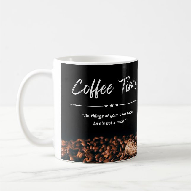 coffee time coffee mug (Left)