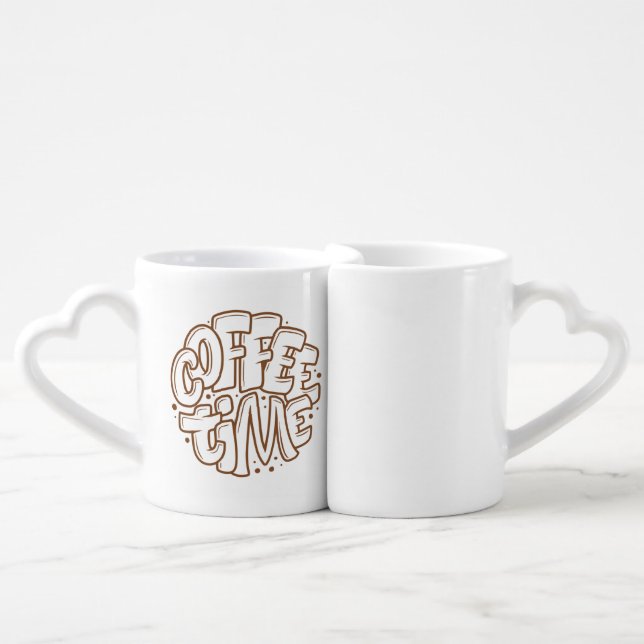 Coffee Time Coffee Mug Set (Front Nesting)