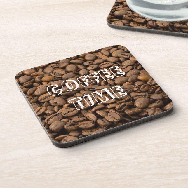 Coffee Time Drink Coaster (Left Side)