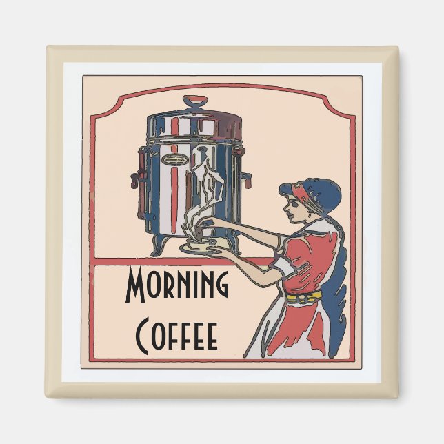 Coffee Time, edit text Magnet (Front)