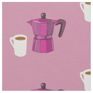 Coffee Time Fabric
