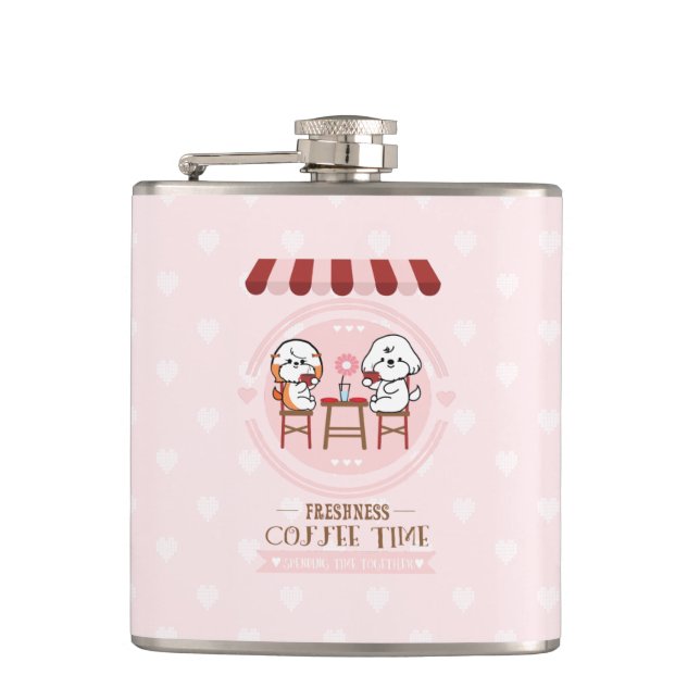 Coffee time flask (Front)