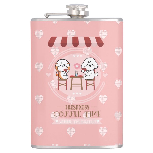 Coffee time flask (Front)