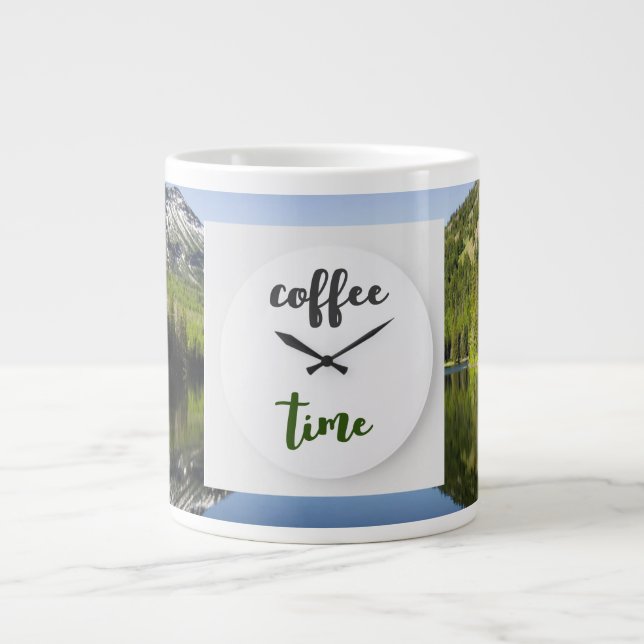 Coffee☕Time Giant Coffee Mug (Front)