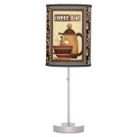 Coffee Time Kitchen Table Lamp at Zazzle