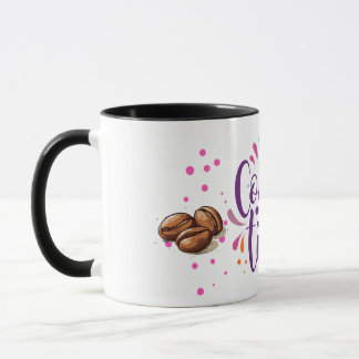 coffee time modern design mug