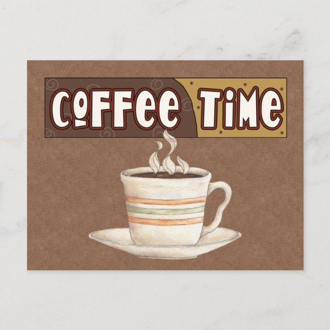 Coffee Time postcard (Front)