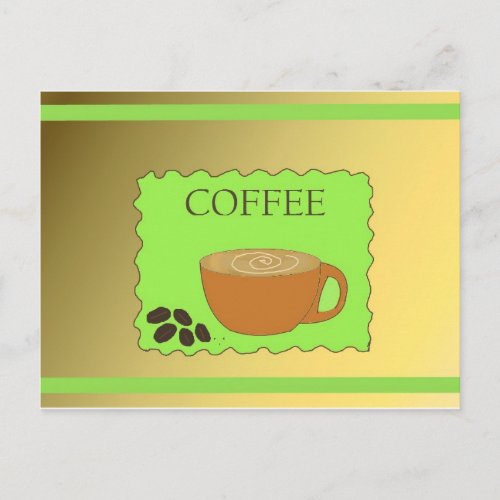 Coffee Time Postcard