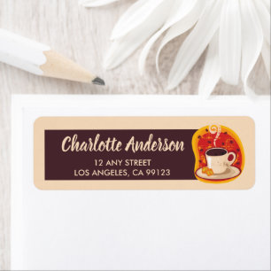 Coffee Time Return Address Labels