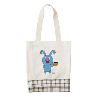 Coffee Time Rolly Custom Tote Bag