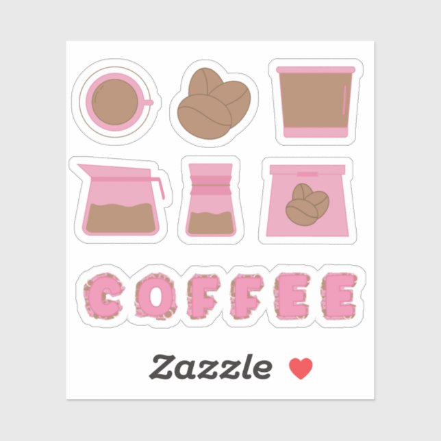 Coffee Time  Sticker (Sheet)
