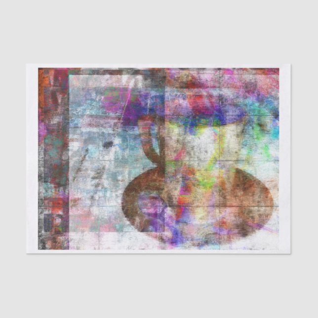 coffee time tissue paper (Front)