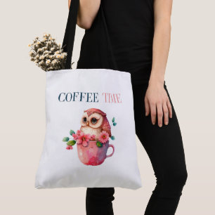 Coffee Time Tote Bag