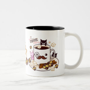 Coffee Time Two-Tone Coffee Mug