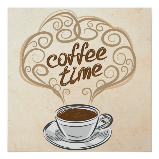 "Coffee Time" Wall Art Digital Prints" (Front)