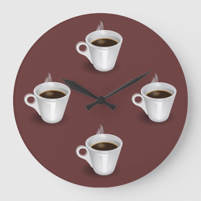 Coffee Time Wall Clock (Front)