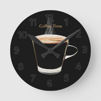 Coffee Time Wall Clock