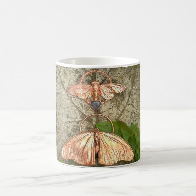 Coffee Time with WoodlandRealm Coffee Mug (Center)