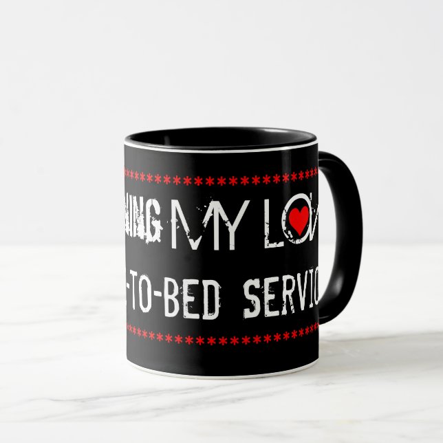 Coffee-to-Bed-Service Mug (Front Right)