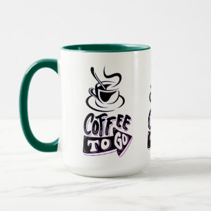 Coffee To Go Combo Mug – Custom Ceramic Cup Free
