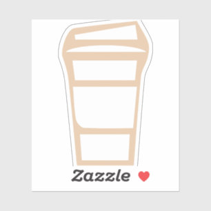 Coffee To-Go Cup Icon Sticker