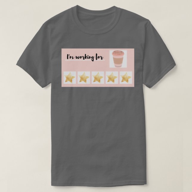 Coffee Token Board T-Shirt (Design Front)