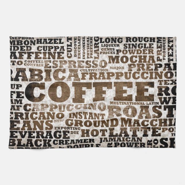 Coffee Towel (Horizontal)