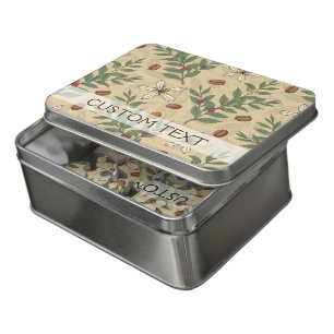 Coffee Tree Pattern Jigsaw Puzzle